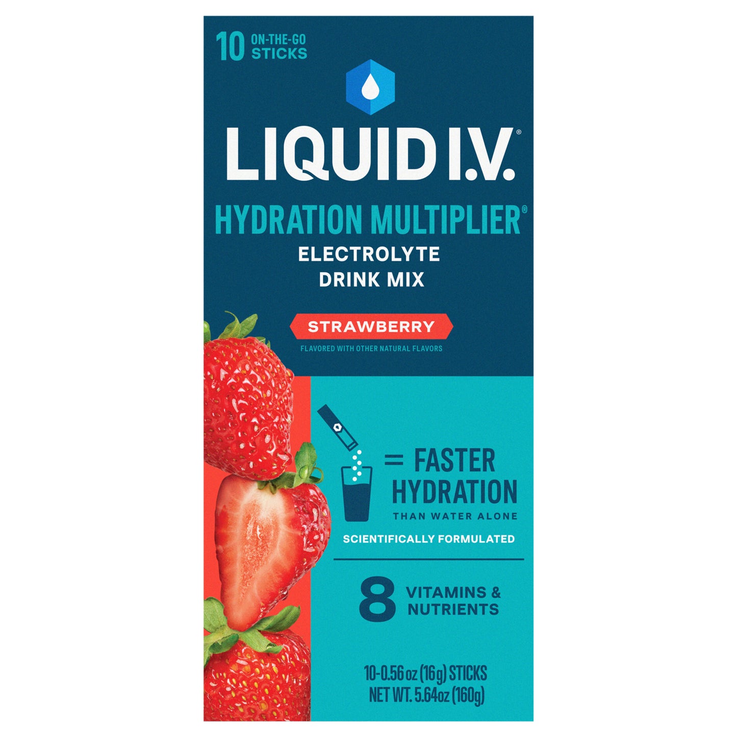 Liquid I.V. Strawberry 10 ct.