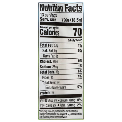 Lundberg Family Farms Organic Whole Grain Lightly Salted Brown Rice Rice Cakes 8.5 oz