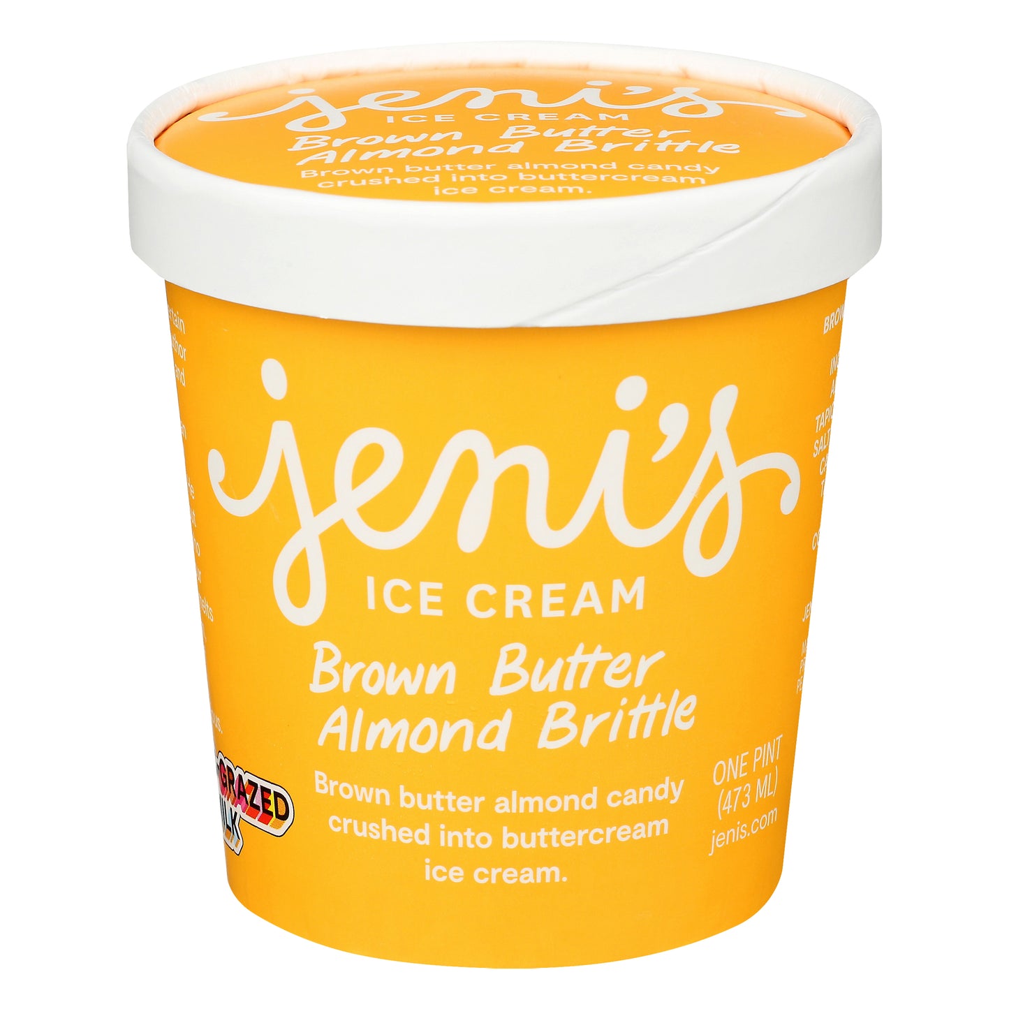 Jeni's Brown Butter Almond Brittle Ice Cream 1 pt