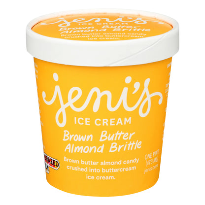Jeni's Brown Butter Almond Brittle Ice Cream 1 pt