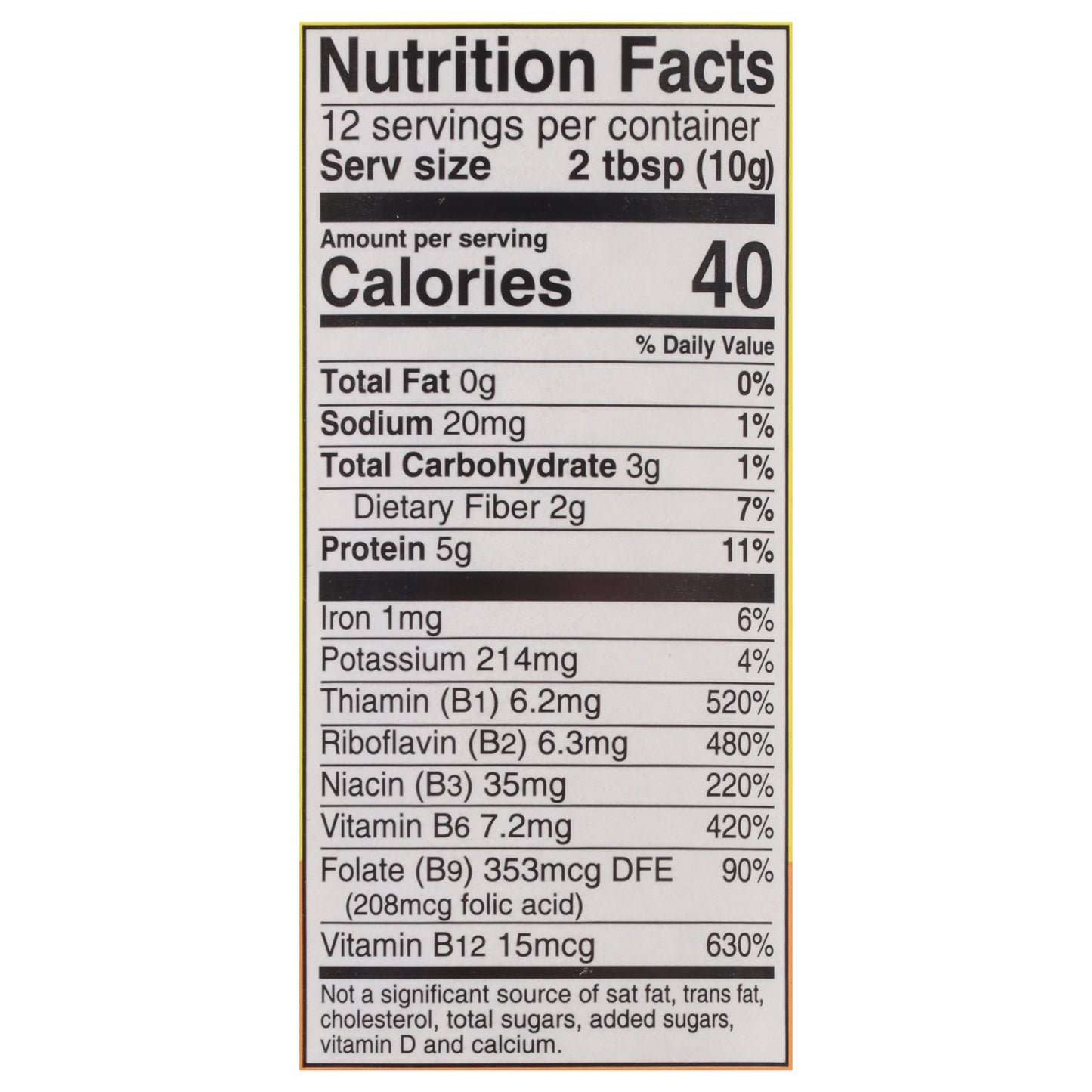 Bragg Nutritional Yeast 4.5 oz
