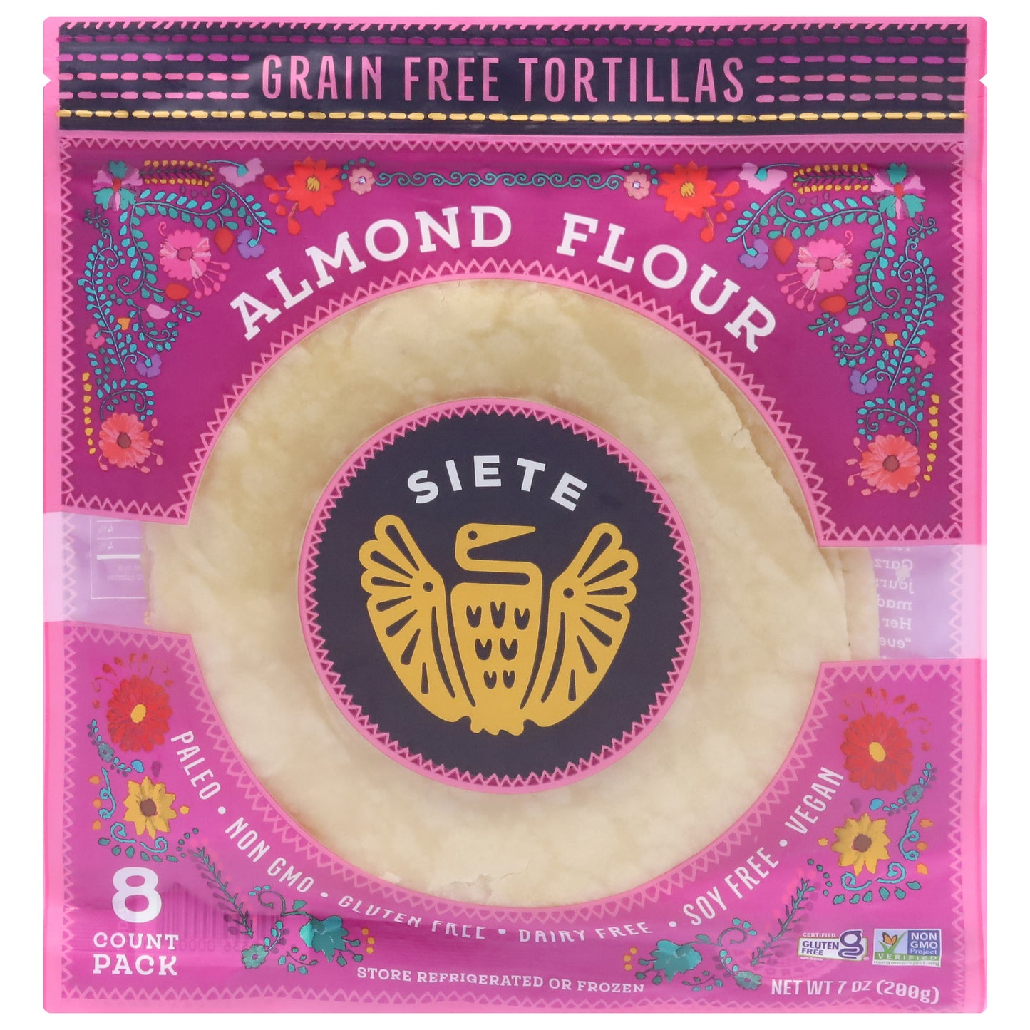 Siete Almond Flour Grain Free Tortillas 8 ea