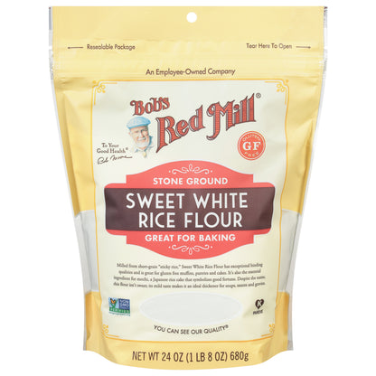 Bob's Red Mill Stone Ground Sweet White Rice Flour 24 oz