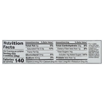 Glutino Gluten Free Chocolate Vanilla Creme Cookies 10.5 oz