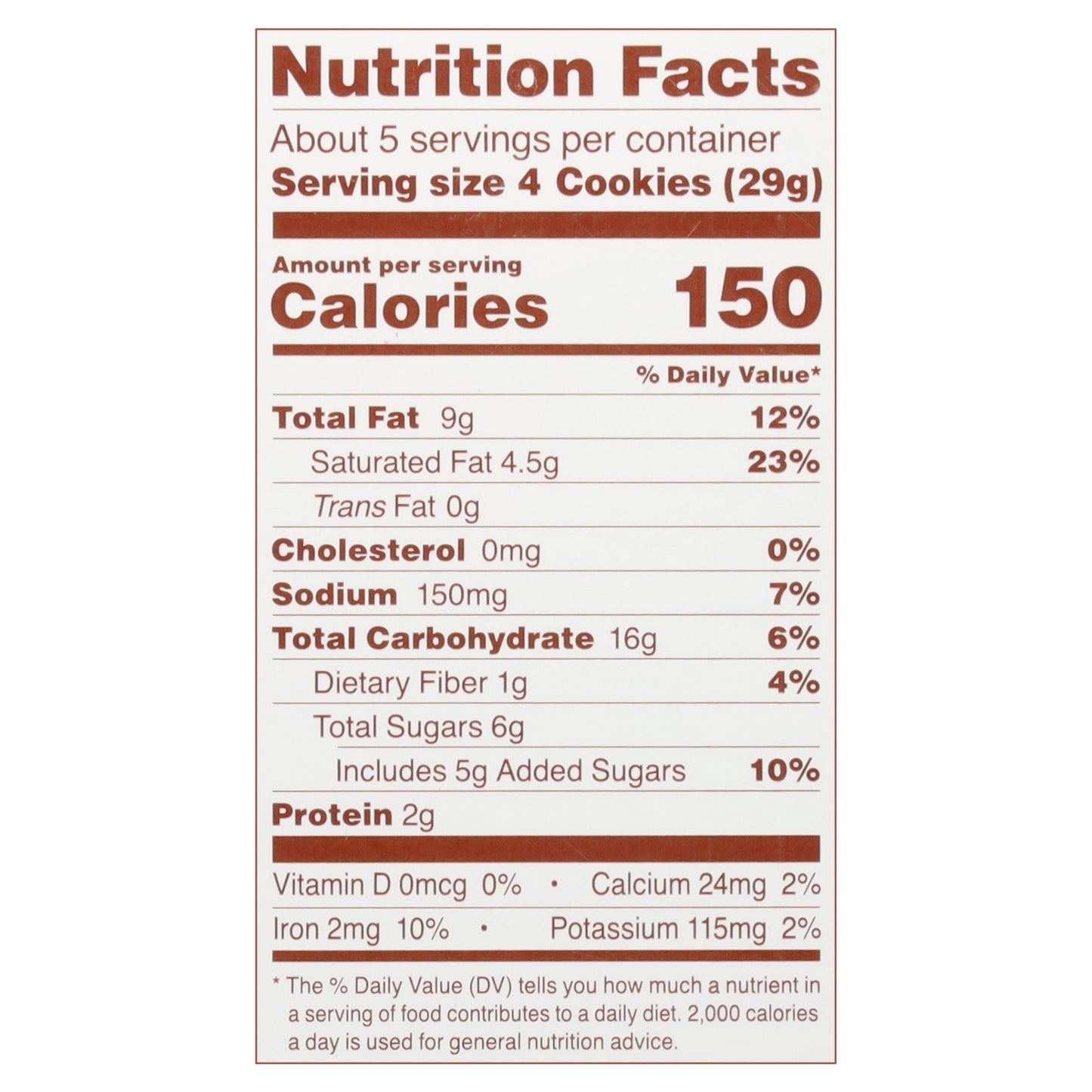 Simple Mills Crunchy Almond Flour Toasted Pecan Cookies 5.5 oz