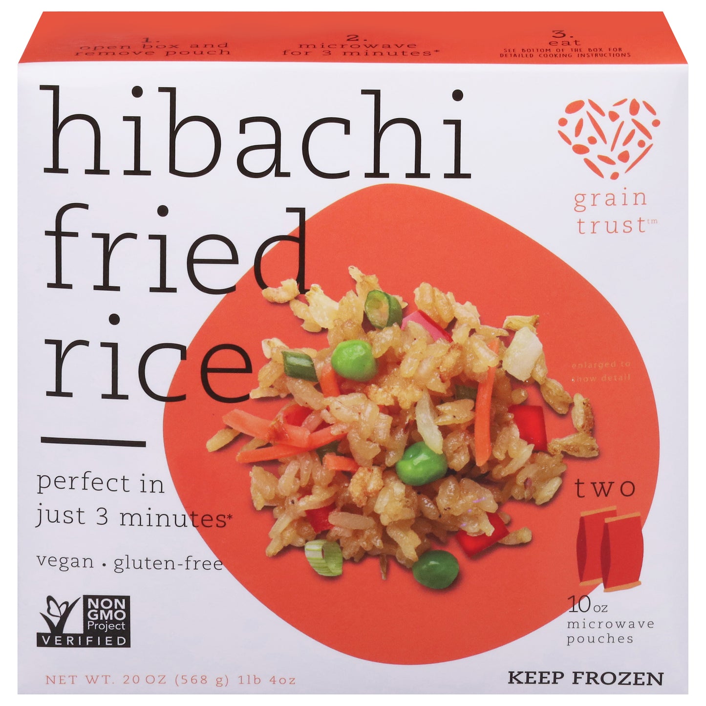 Grain Trust Hibachi Fried Rice 2 - 10 oz Pouches
