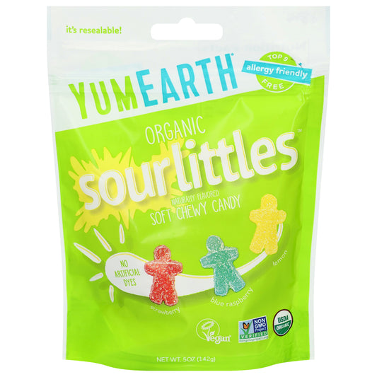 YumEarth Sour Littles Organic Soft Chewy Candy 5 oz