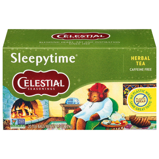 Celestial Seasonings Sleepytime Caffeine Free Herbal Tea 20 ea