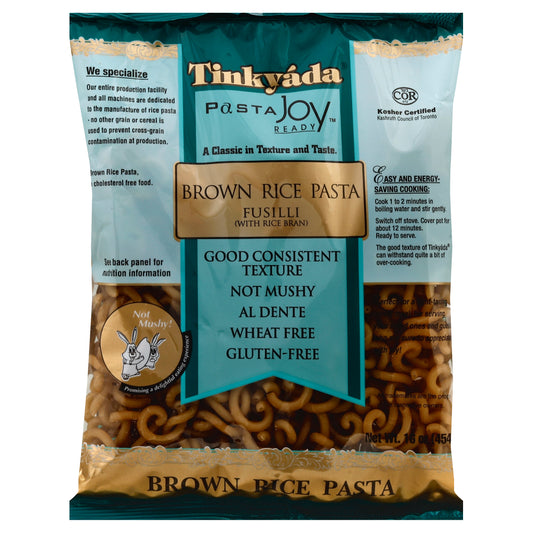 Tinkyada Brown Rice Pasta 16 oz - Fusilli
