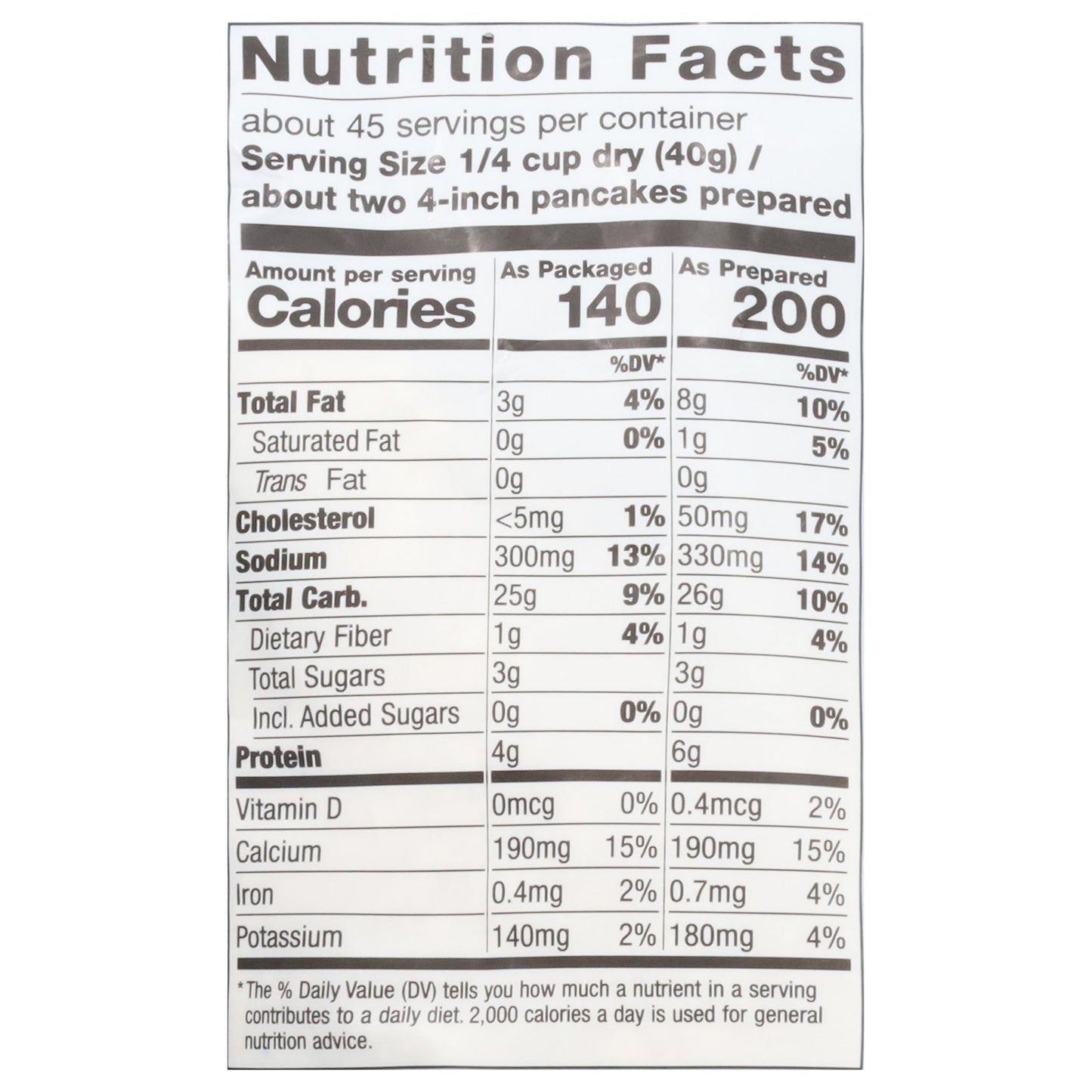 Pamela's Pancake & Baking Mix 4 lb