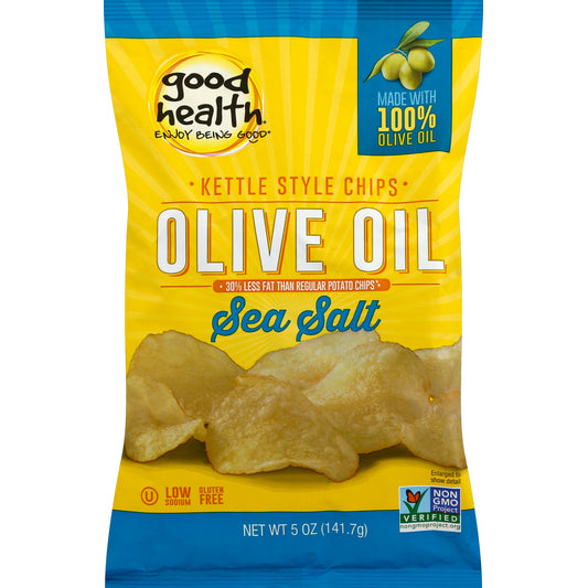 Good Health Kettle Chips 5 oz - Salted
