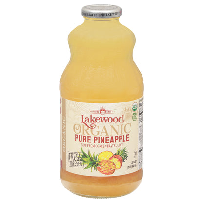 Lakewood Organic Pure Pineapple Juice 32 fl oz