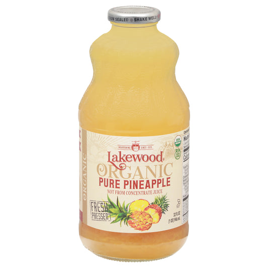 Lakewood Organic Pure Pineapple Juice 32 fl oz