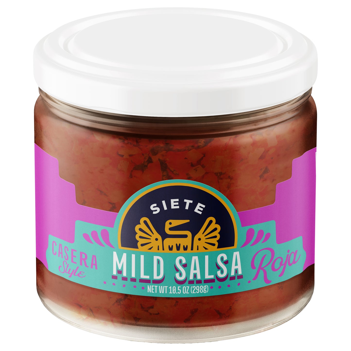 Siete 10.5oz Casera Mild Salsa Roja