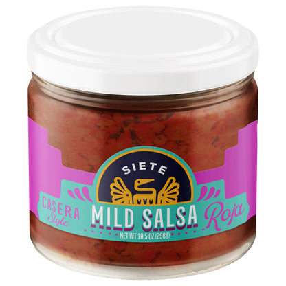 Siete 10.5oz Casera Mild Salsa Roja
