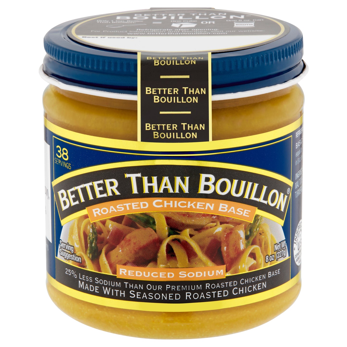 Better Than Bouillon Reduced Sodium Roasted Chicken Base 8 OZ