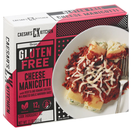 Caesars Kitchen Gluten Free Manicotti 11 oz