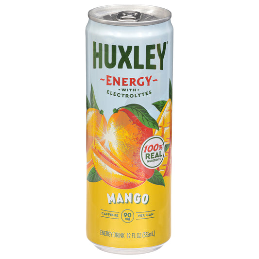 Huxley Mango Energy Drink 12 fl oz