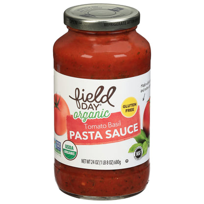 Field Day Organic Tomato Basil Pasta Sauce 24 oz