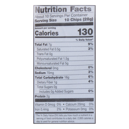 Late July Thin & Crispy Organic Blue Corn Tortilla Chips 10.1 oz