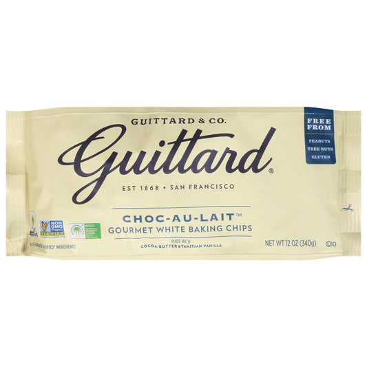 Guittard Gourmet Choc-Au-Lait White Baking Chips 12 oz