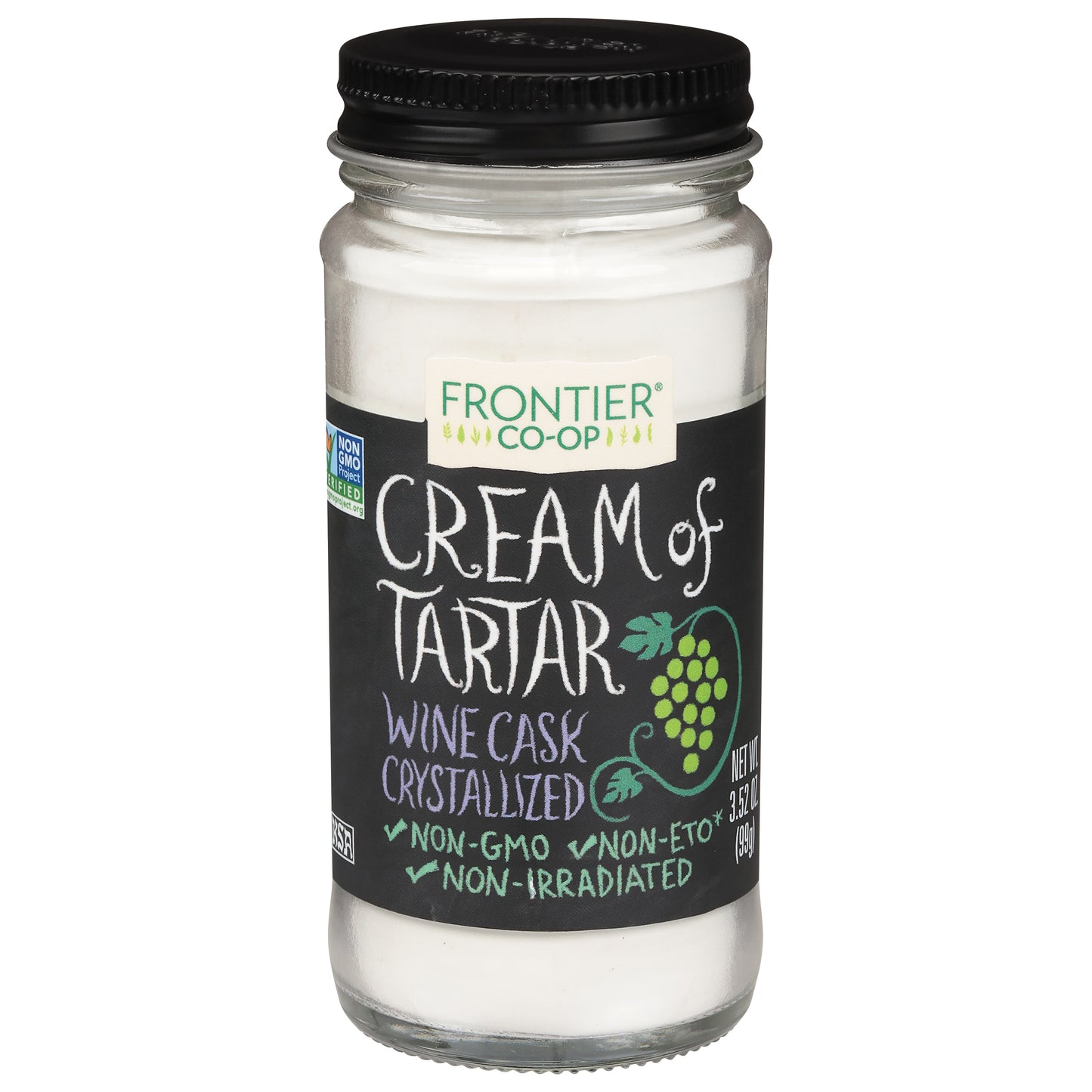Frontier Co-op Cream of Tartar 3.52 oz