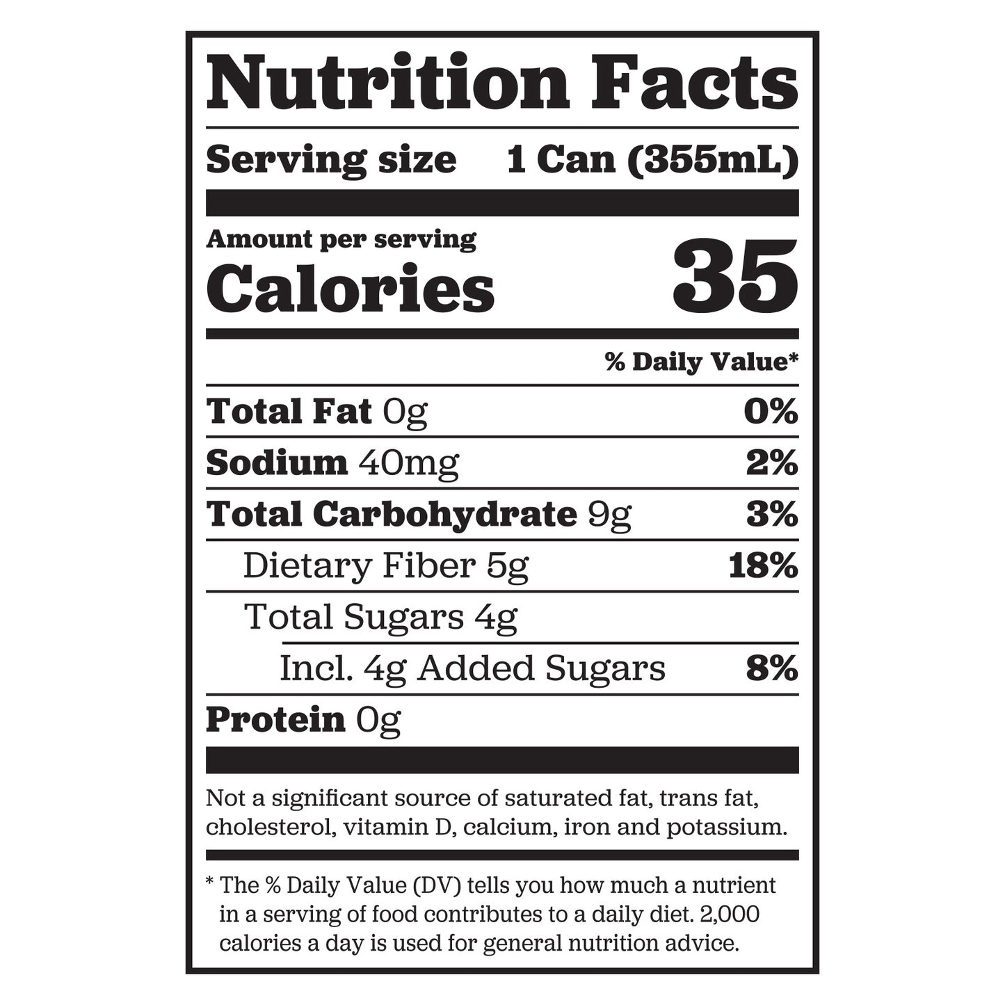 Slice Grapefruit Spritz Healthy Soda, 12 fl oz Can