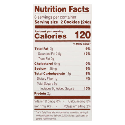 Simple Mills Nut Butter Stuffed Cocoa & Cashew Butter Sandwich Cookies 6.7 oz