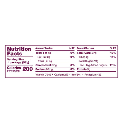 Nature's Bakery Original Fig Whole Wheat Bar, Snack Bar, 1 Each