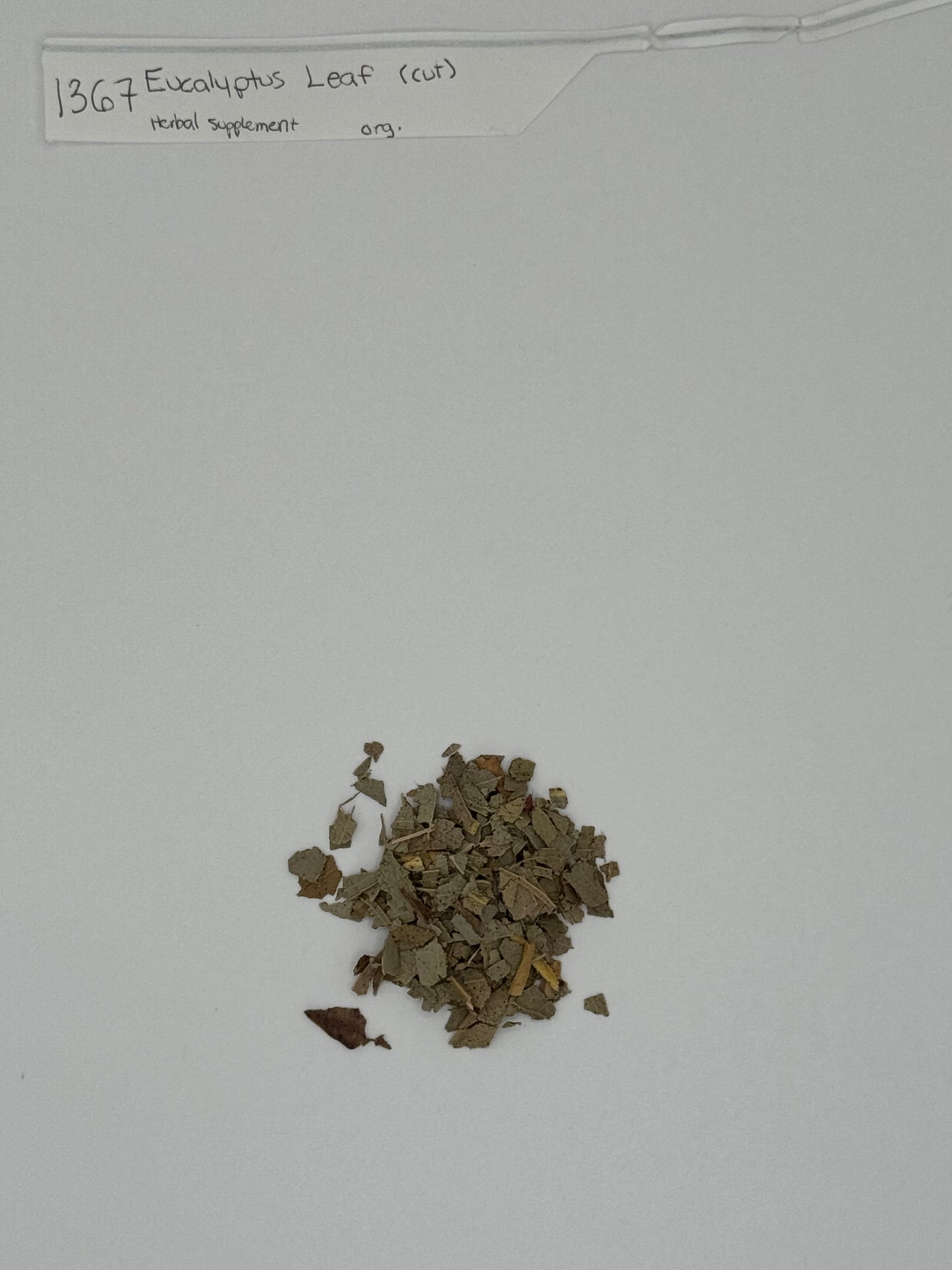 Organic Eucalyptus Leaf