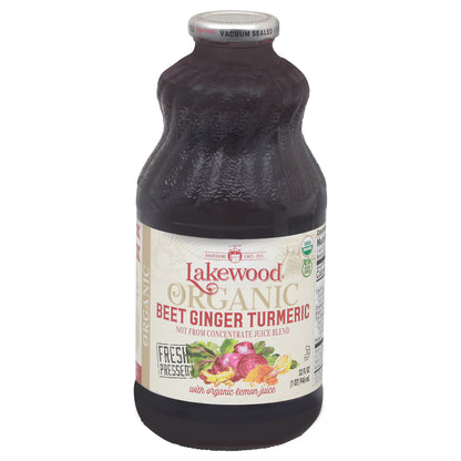 Lakewood Organic Beet Ginger Turmeric Juice 32 fl oz