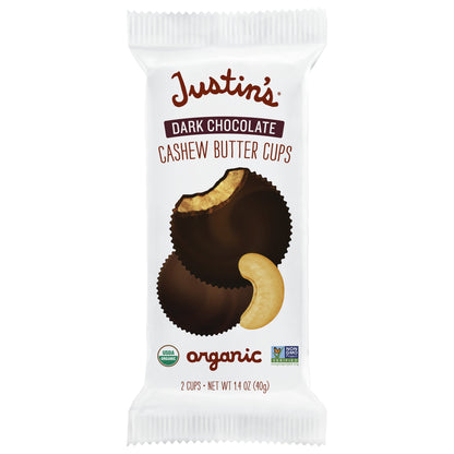 Justin's Organic Dark Chocolate Cashew Butter Cups