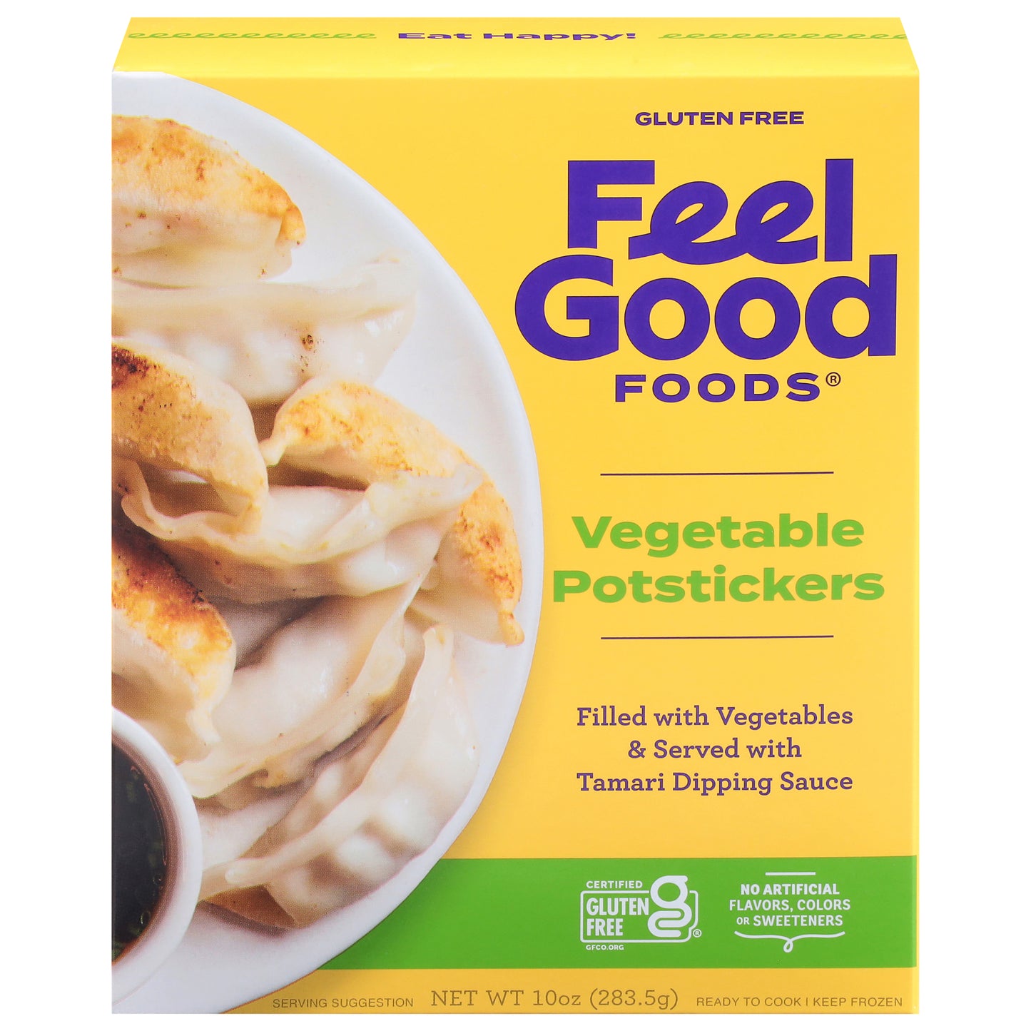 Feel Good Foods Gluten Free Vegetable Potstickers 10 oz