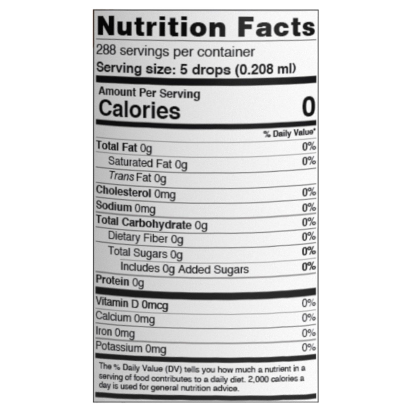 SweetLeaf Sweet Drops Chocolate Flavored Stevia Sweetener 2 fl oz