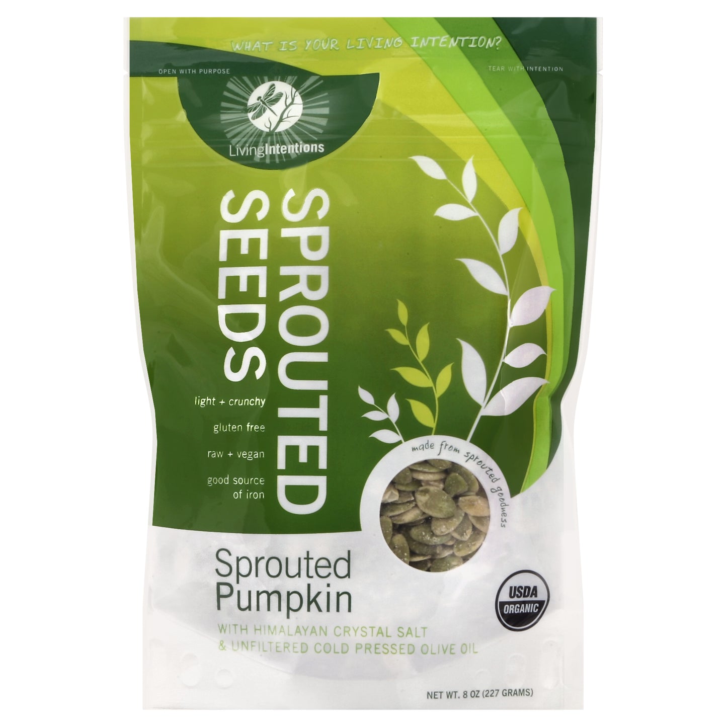 Living Intentions Sprouted Seeds 8 oz