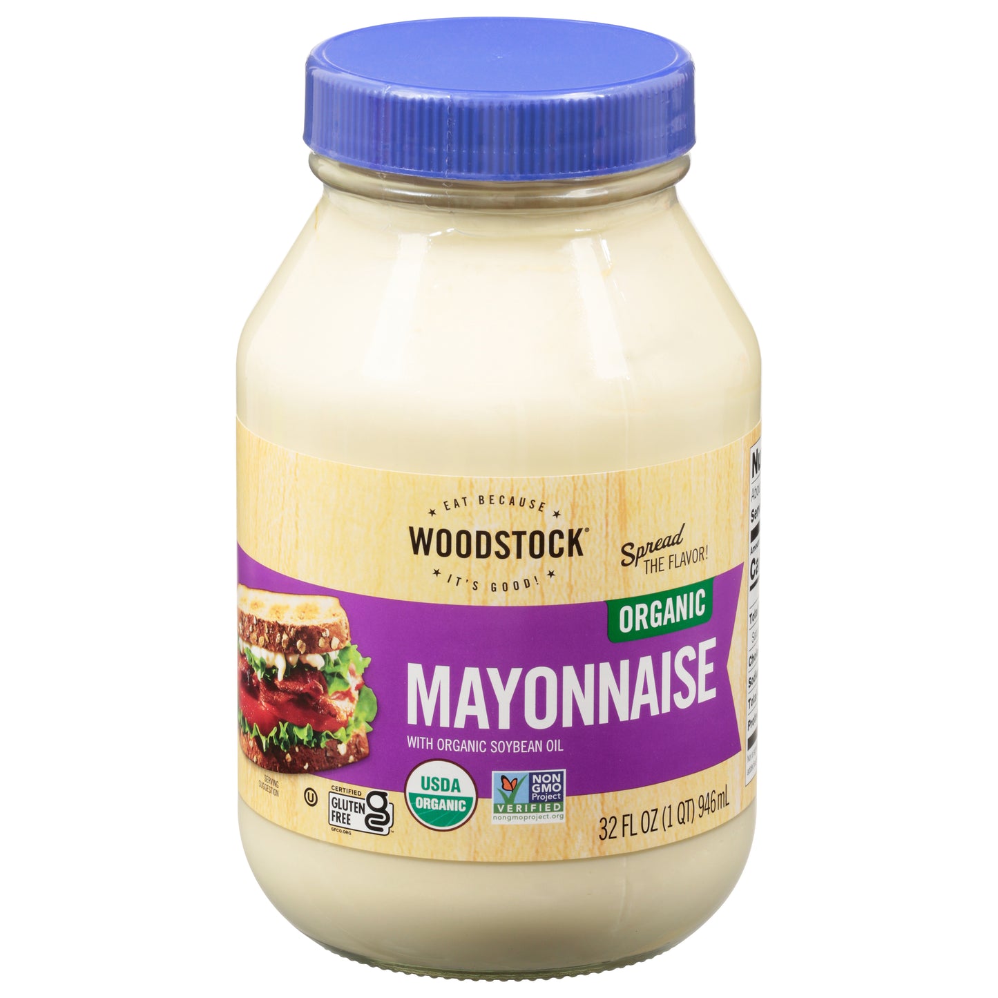 Woodstock Organic Spread Mayonnaise 32 fl oz