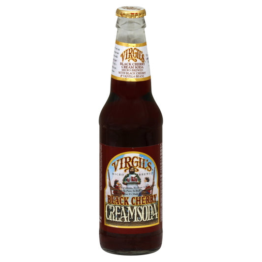 Virgil's Cream Soda 12 oz - Black Cherry