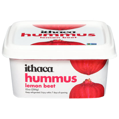 Ithaca Lemon Beet Hummus 10 oz
