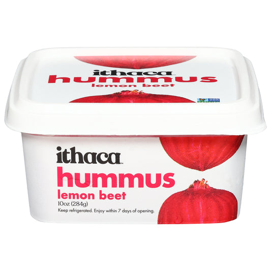 Ithaca Lemon Beet Hummus 10 oz