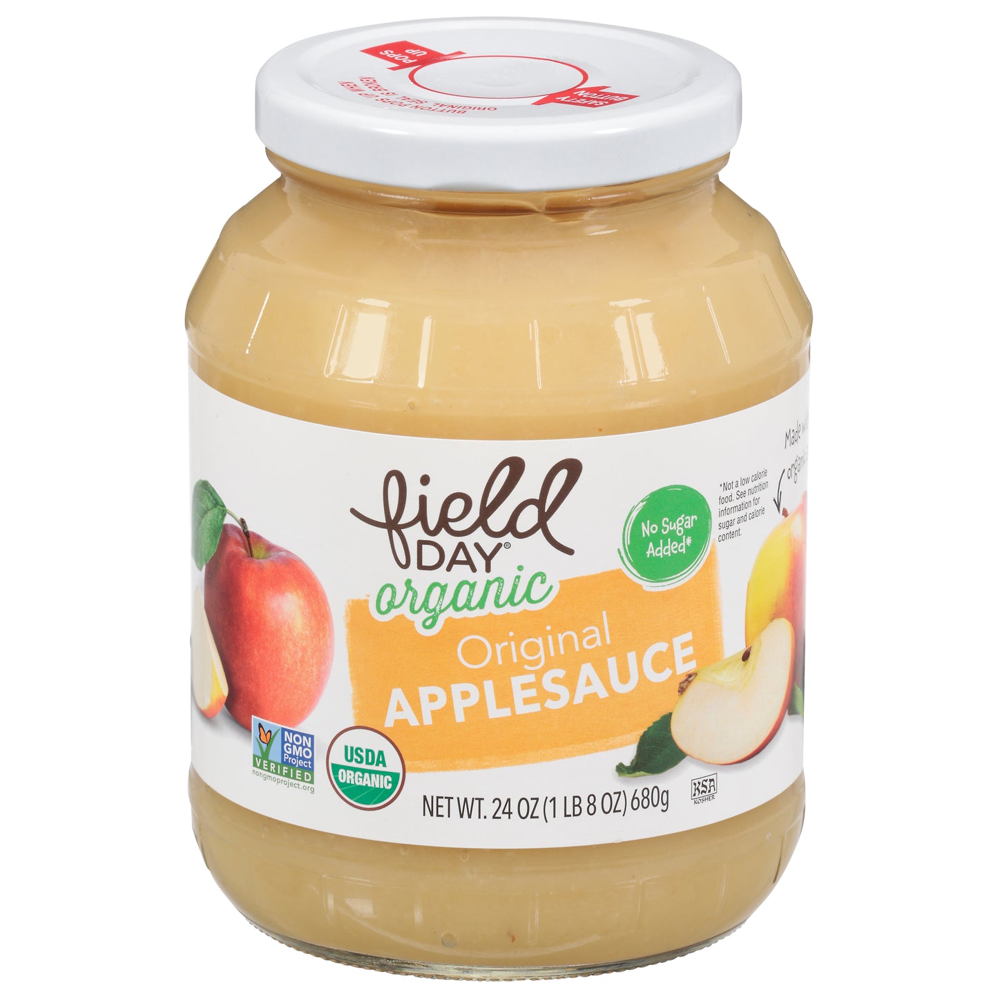 Field Day Organic Original Applesauce 24 oz