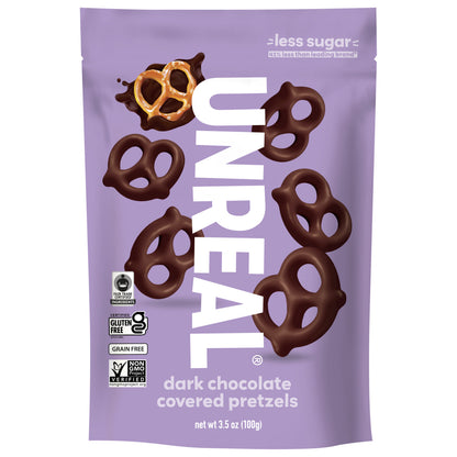 Dark Chocolate Covered Pretzels 3.5 oz