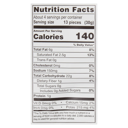 Artisan Tropic Sea Salt Cassava Strips 4.5 oz