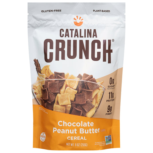Catalina Crunch Chocolate Peanut Butter Cereal 9 oz