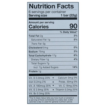 MadeGood Vanilla Crispy Squares 6 - 0.78 oz Bars