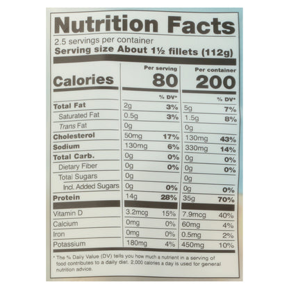 Orca Bay Foods Premium Fillets Flounder 10 oz