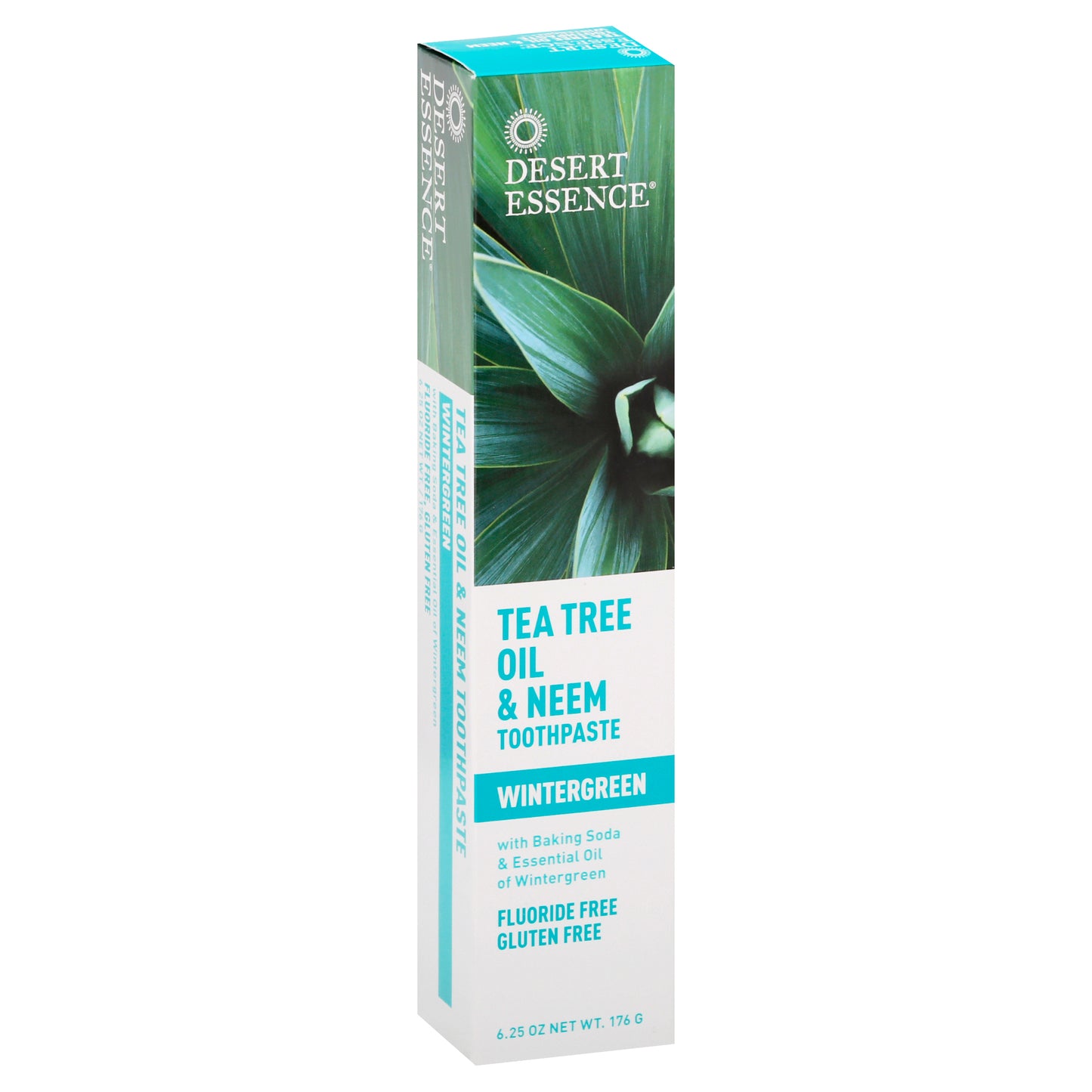 Desert Essence Tea Tree Oil & Neem Wintergreen Toothpaste 6.25 oz