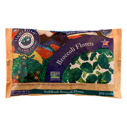 Stahlbush Island Farms Broccoli Florets 10 oz