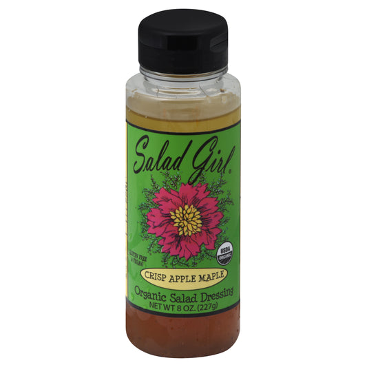 Salad Girl Salad Dressing 8 oz - Apple Maple