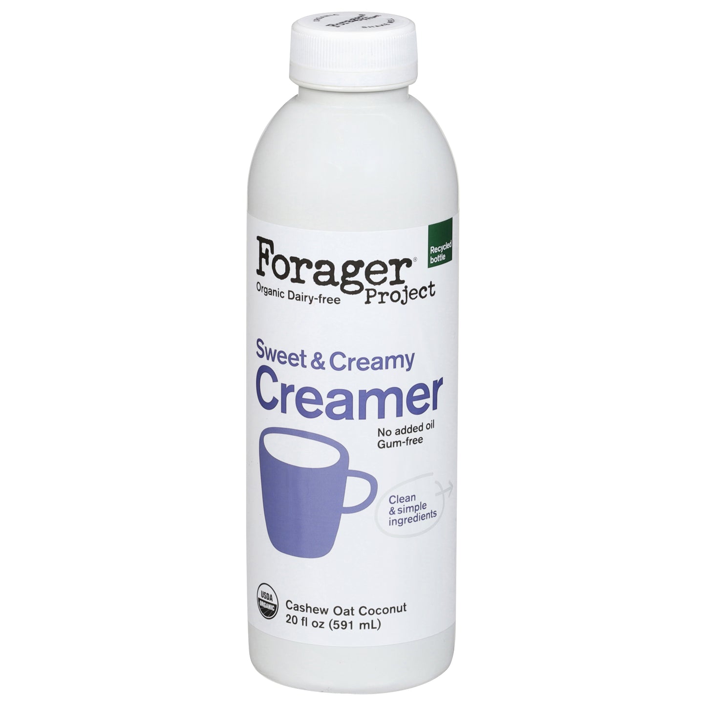 Forager Project Dairy-Free Organic Sweet & Creamy Creamer 20 fl oz