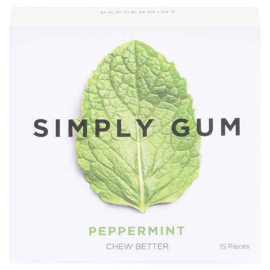 Simply Gum Peppermint Gum 15 ea